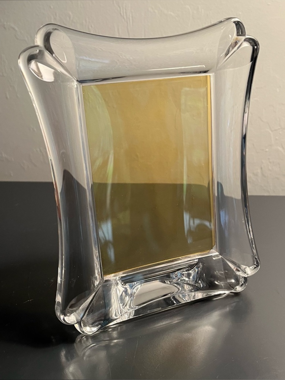 Lenox Crystal Frame with Heart Corners